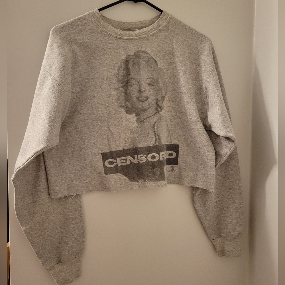 Censored Marilyn Monroe Crewneck